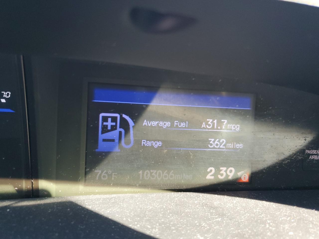 2013 HONDA CIVIC