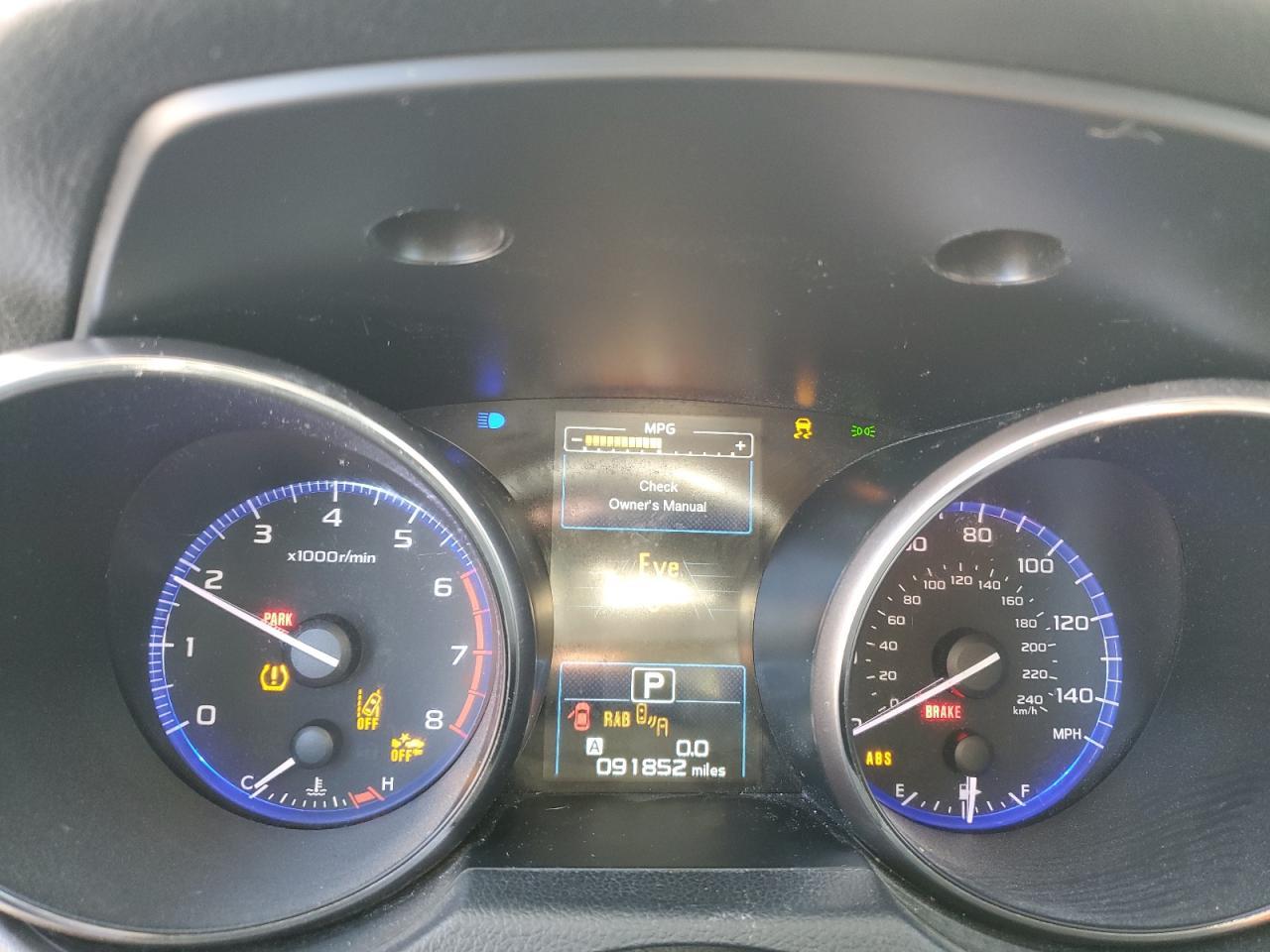 2019 SUBARU Outback