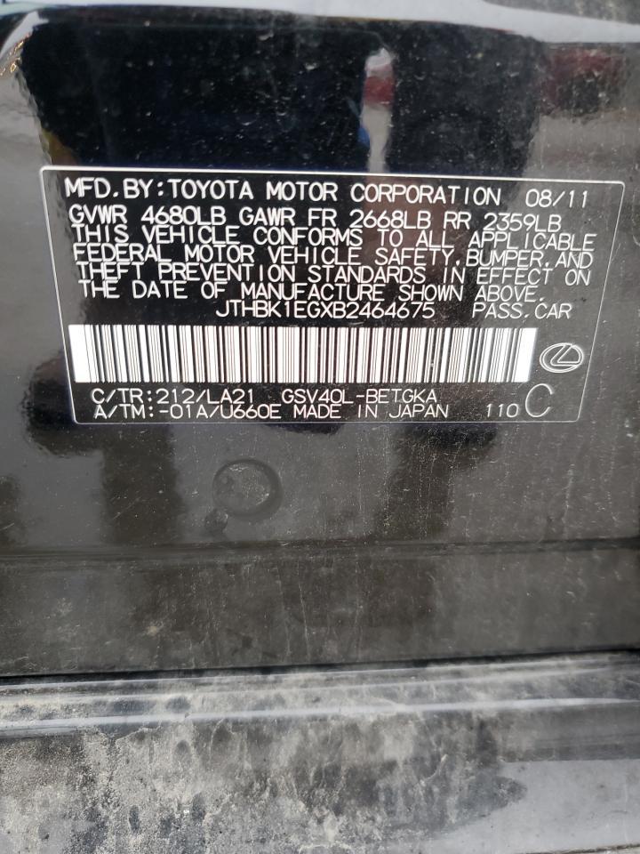 2011 LEXUS ES 350
