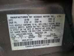 1999 NISSAN ALTIMA