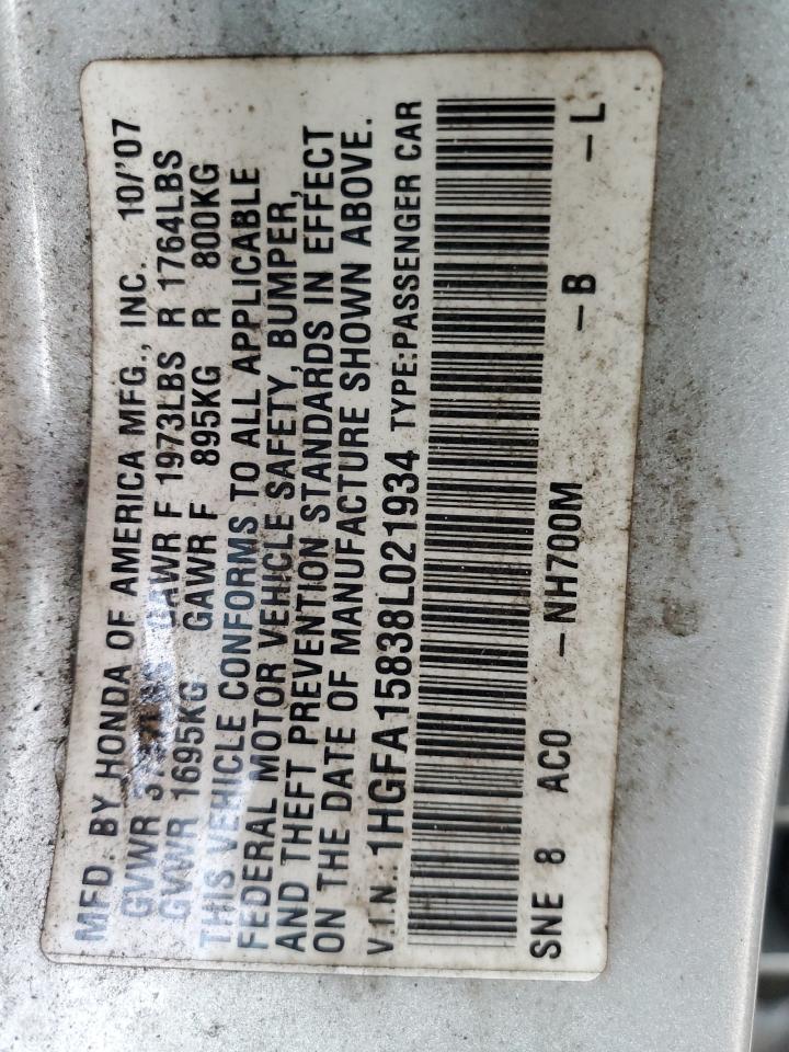 2008 HONDA CIVIC