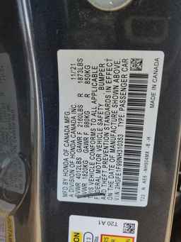 2022 HONDA CIVIC