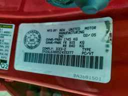 2005 PONTIAC VIBE