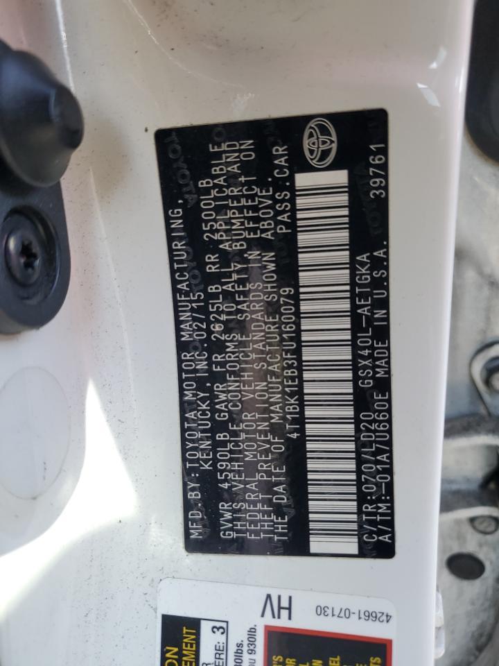 2015 TOYOTA Avalon