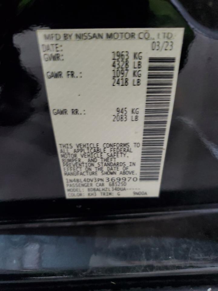 2023 NISSAN ALTIMA
