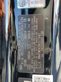 2010 KIA FORTE