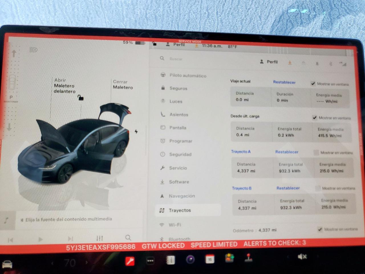 2025 TESLA MODEL 3