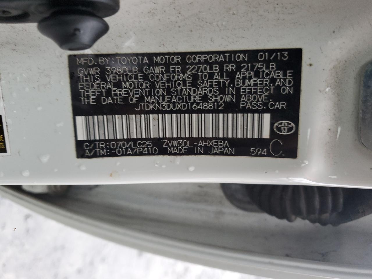 2013 TOYOTA PRIUS