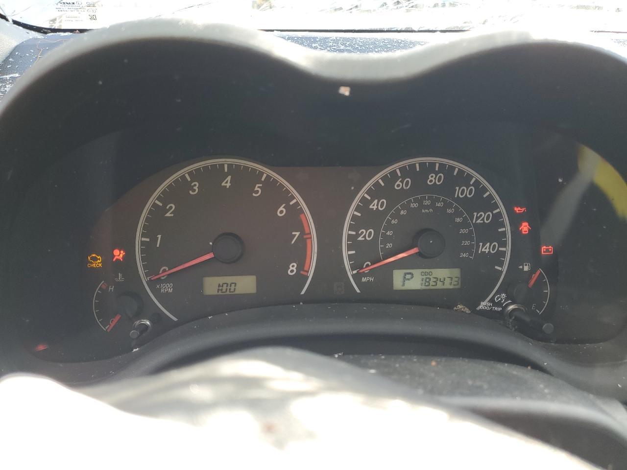 2009 TOYOTA COROLLA