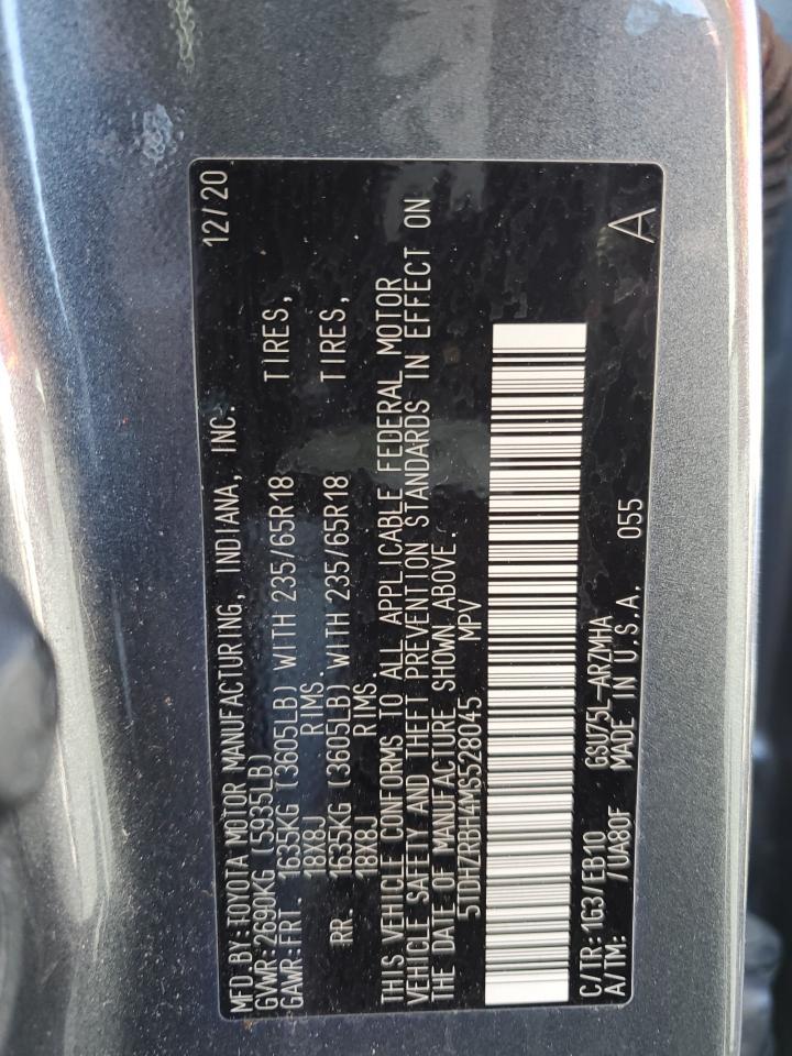 2021 TOYOTA HIGHLANDER
