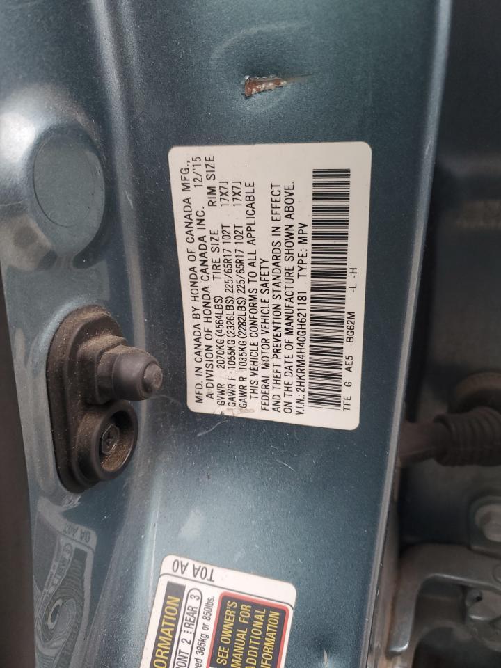 2016 HONDA CR-V