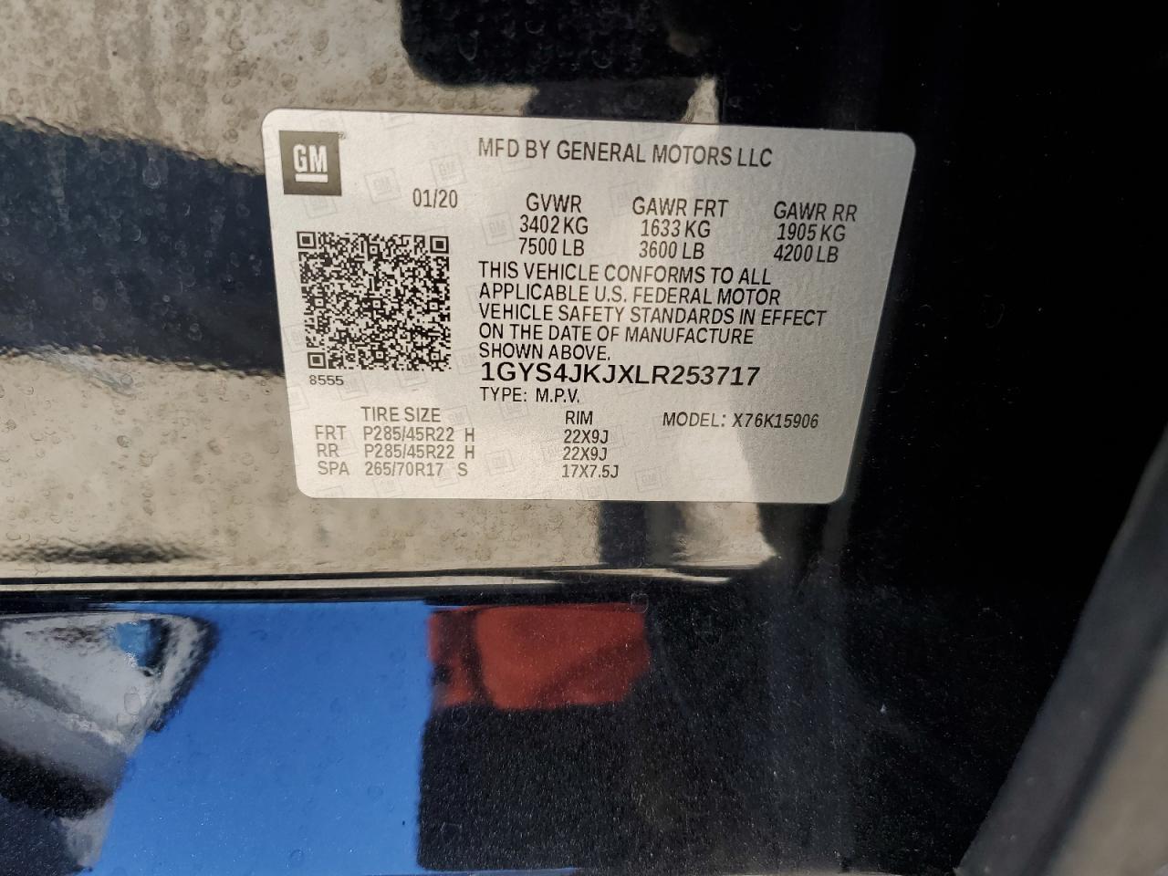 2020 CADILLAC Escalade ESV