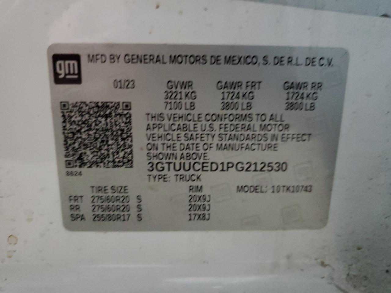 2023 GMC Sierra