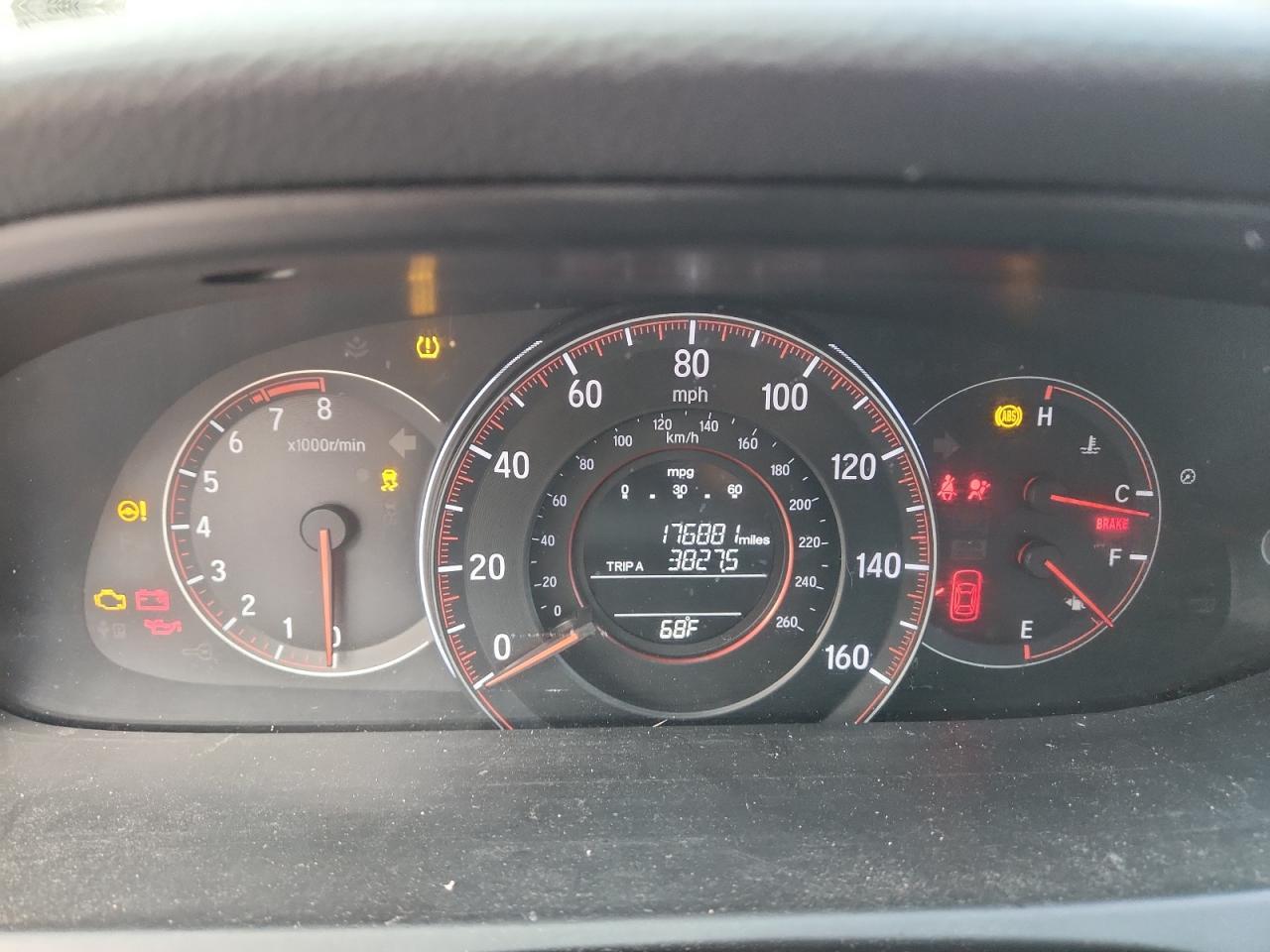 2017 HONDA ACCORD