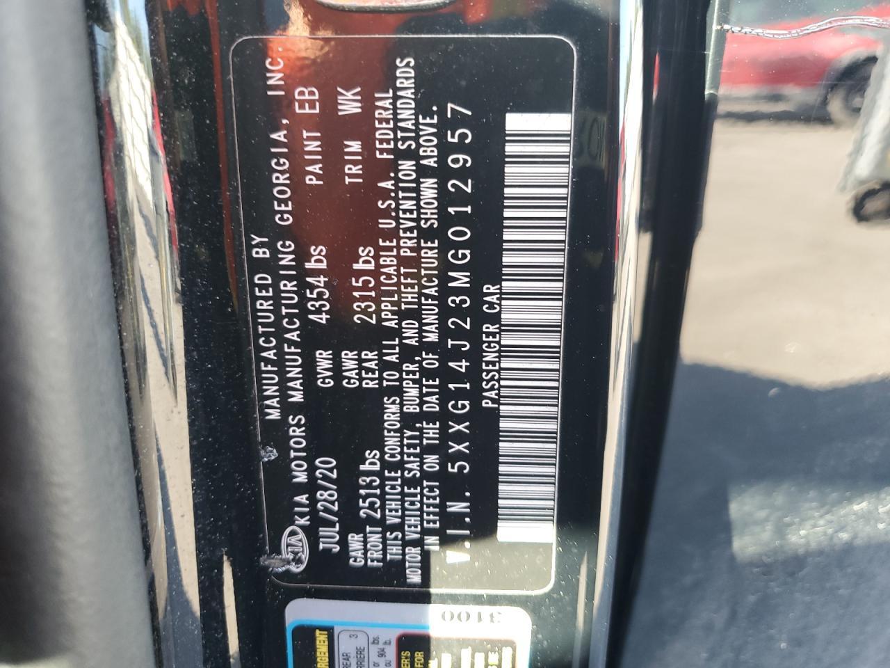 2021 KIA K5