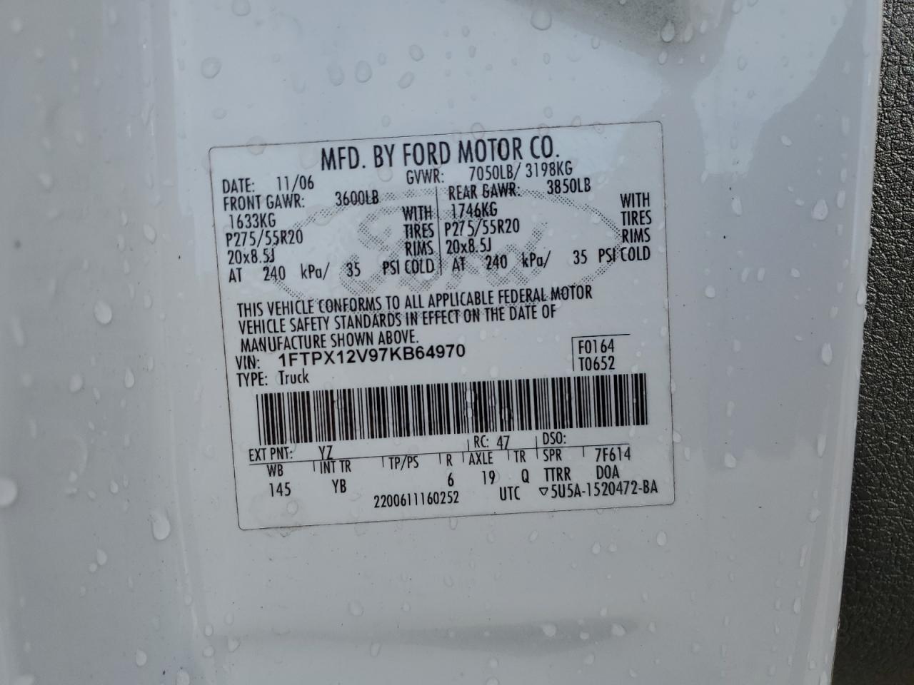 2007 FORD F-150