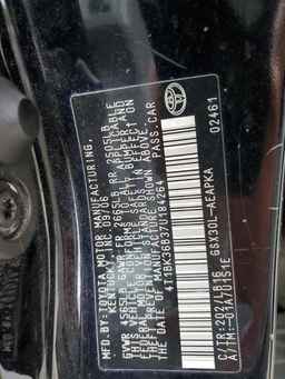 2007 TOYOTA Avalon