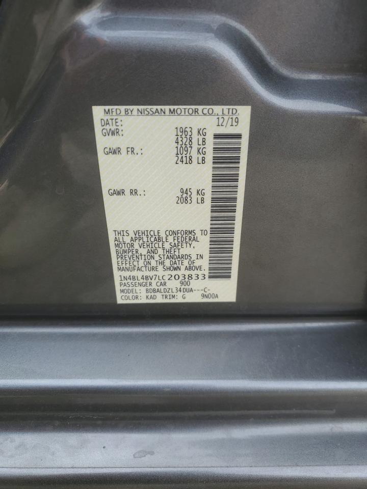 2020 NISSAN ALTIMA