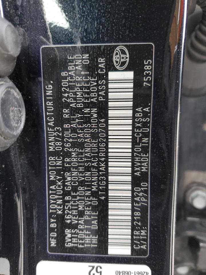 2024 TOYOTA CAMRY
