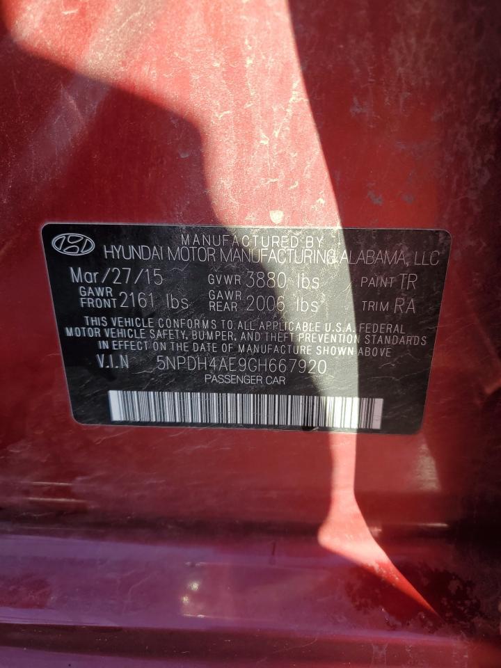 2016 HYUNDAI ELANTRA