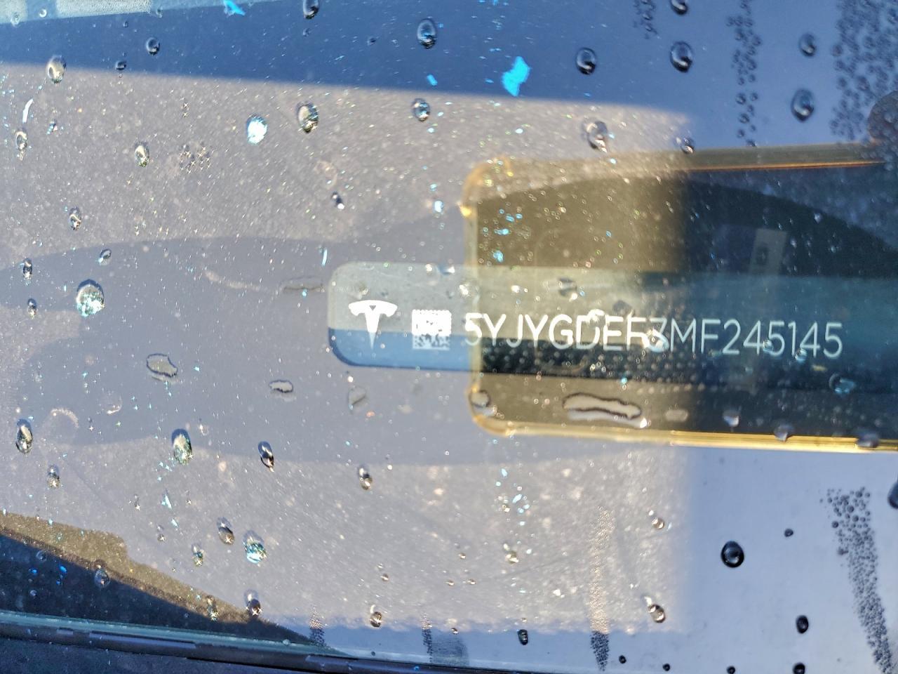 2021 TESLA MODEL Y
