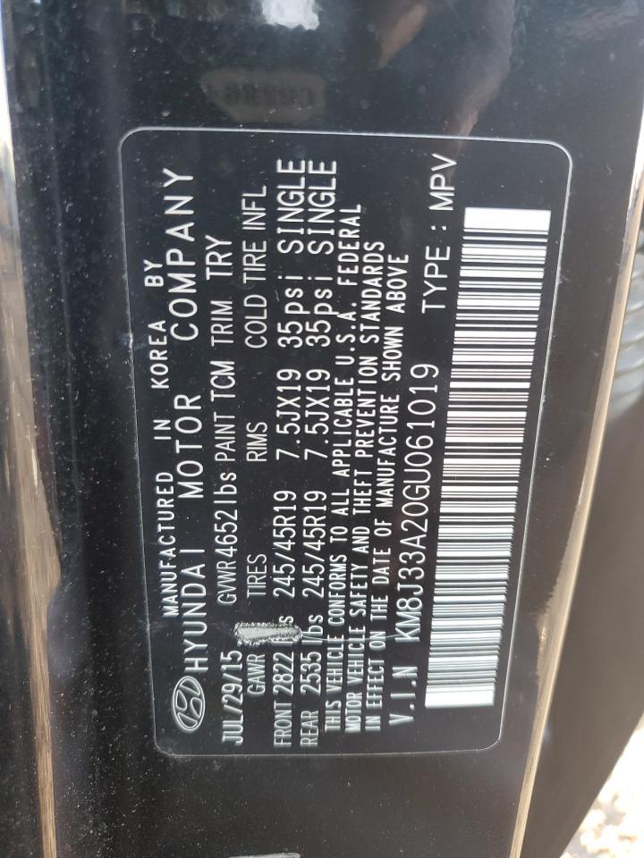 2016 HYUNDAI TUCSON