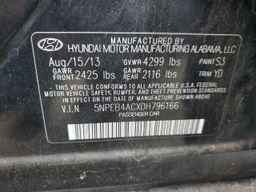 2013 HYUNDAI SONATA