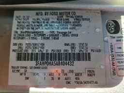 2010 FORD FUSION