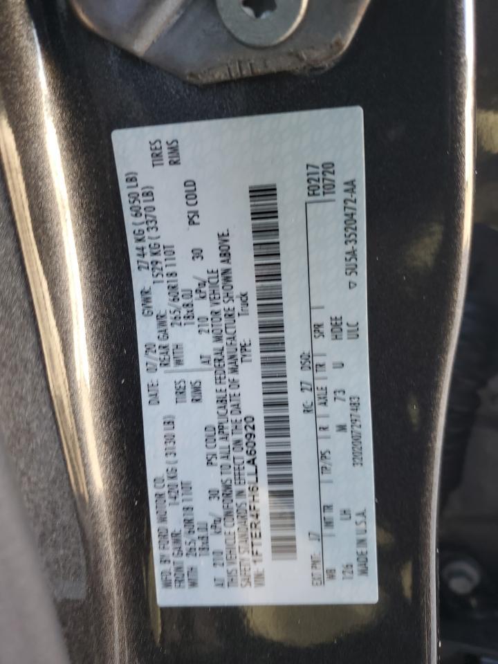 2020 FORD RANGER