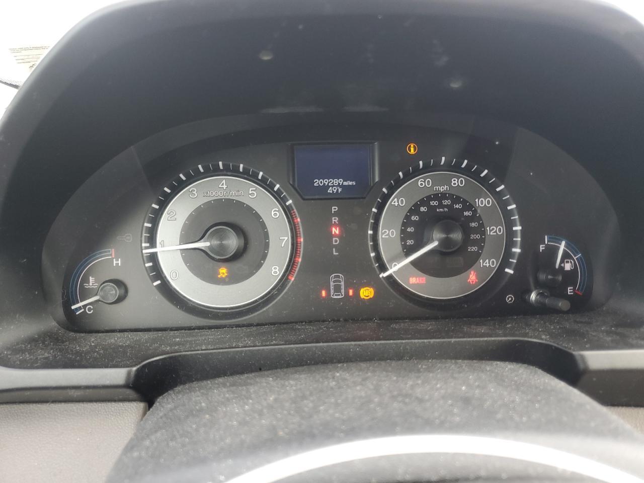 2012 HONDA ODYSSEY