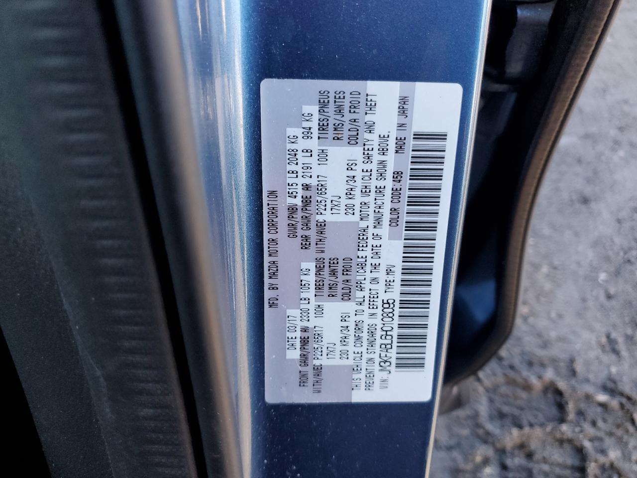 2017 MAZDA CX-5