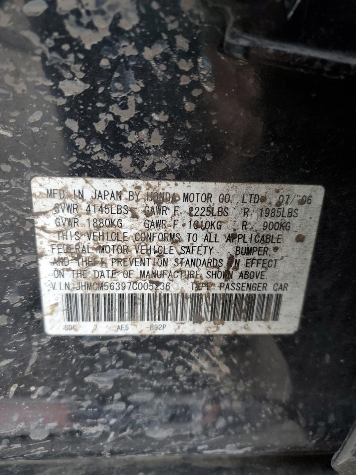 2007 HONDA ACCORD