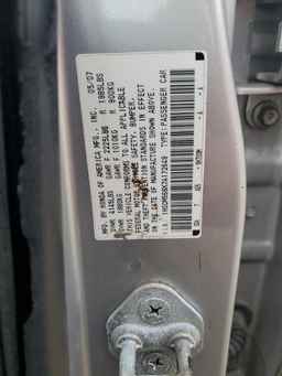 2007 HONDA ACCORD