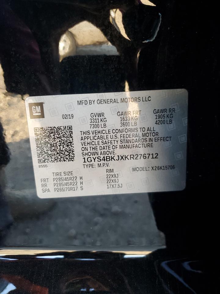 2019 CADILLAC ESCALADE