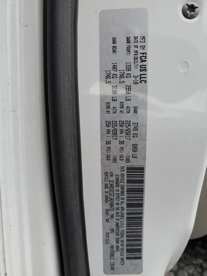 2018 DODGE GRAND CARAVAN
