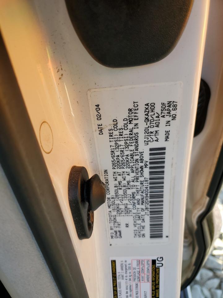 2004 LEXUS Gx 470