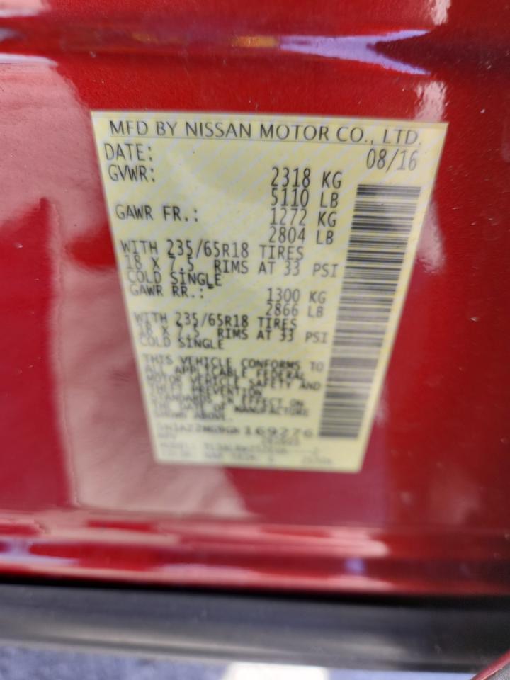 2016 NISSAN MURANO