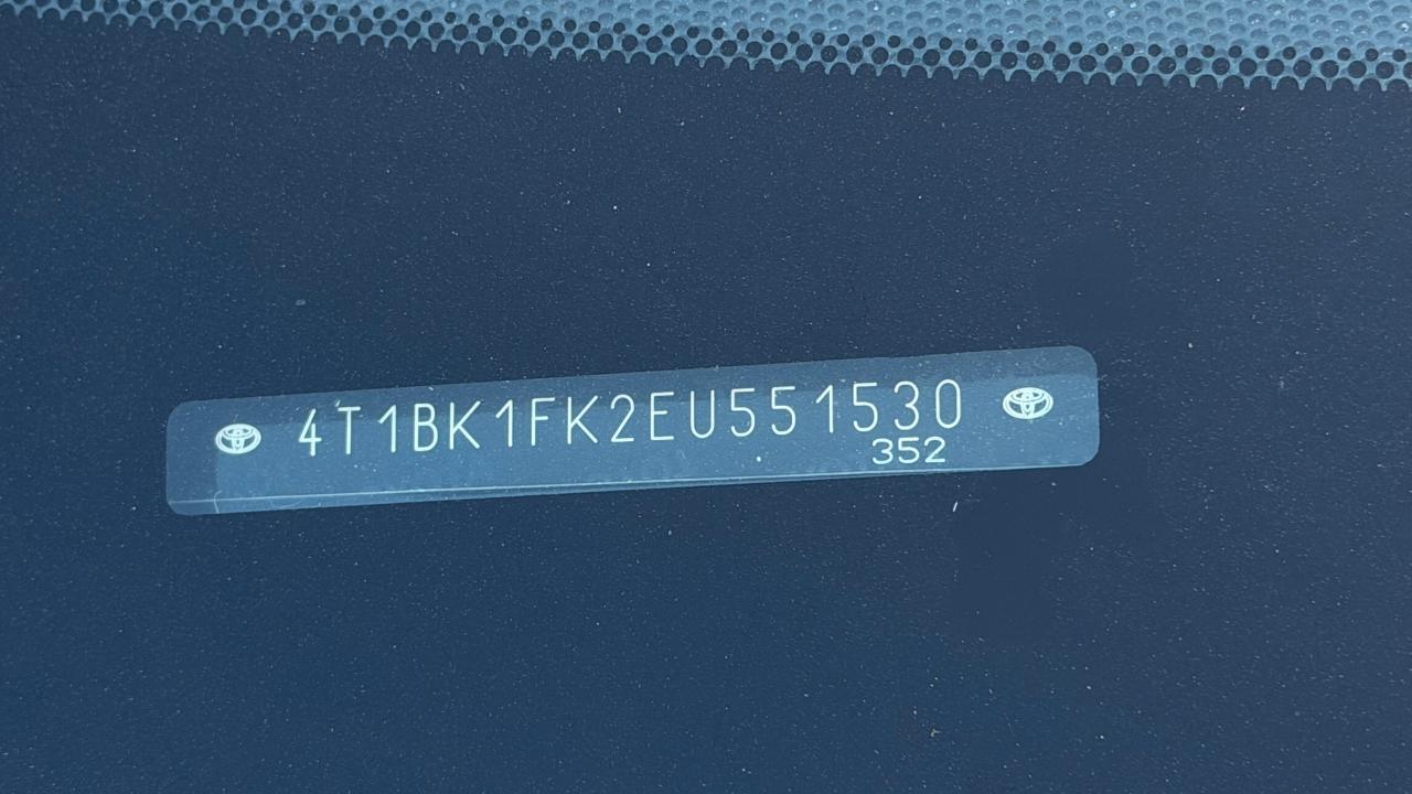 2014 TOYOTA CAMRY