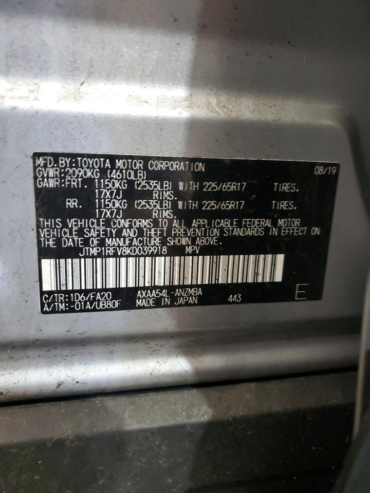 2019 TOYOTA RAV4