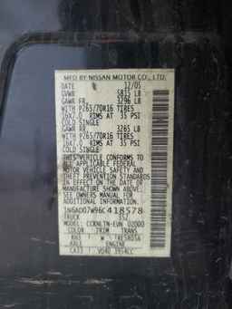 2006 NISSAN Frontier