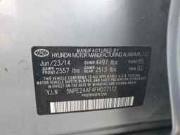 2015 HYUNDAI SONATA