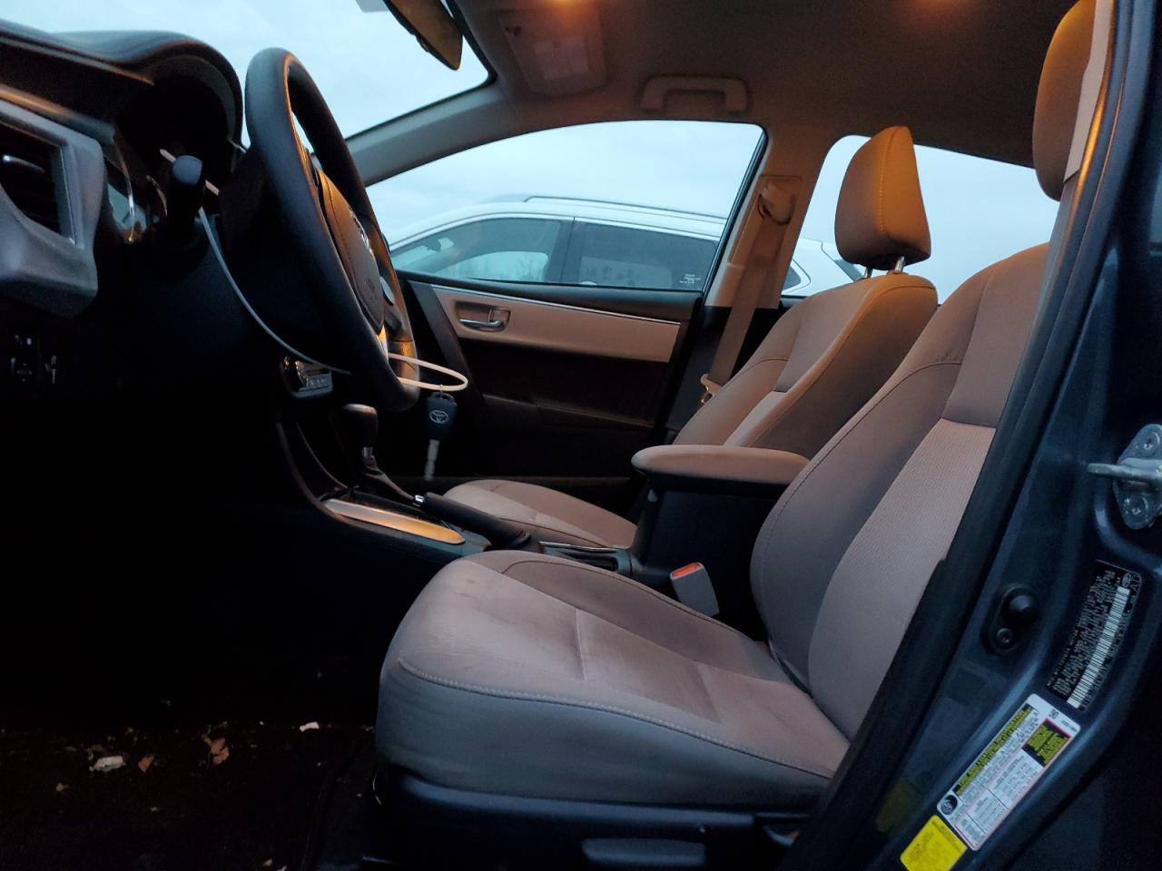 2016 TOYOTA COROLLA