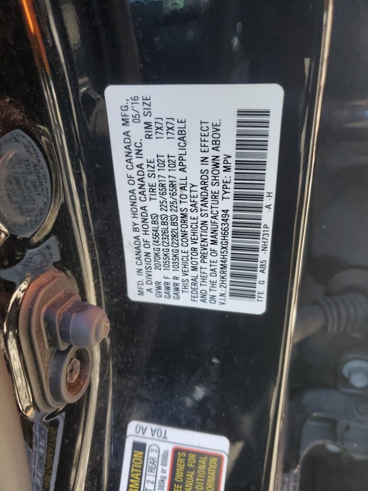 2016 HONDA CR-V