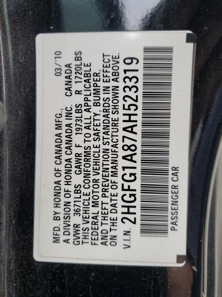 2010 HONDA CIVIC