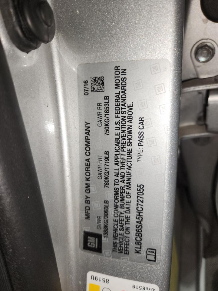 2017 CHEVROLET Spark