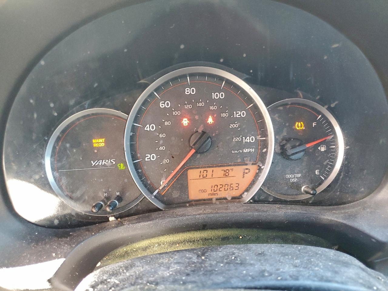 2012 TOYOTA YARIS