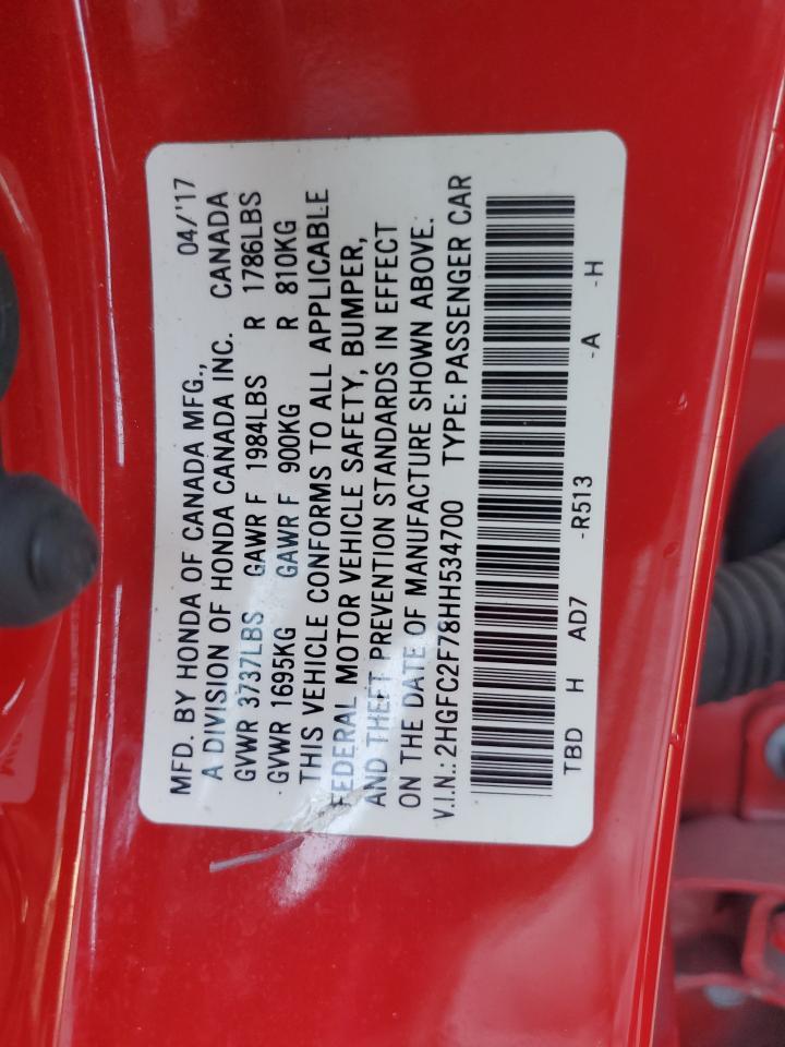 2017 HONDA CIVIC