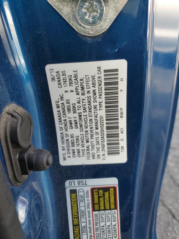 2013 HONDA CIVIC
