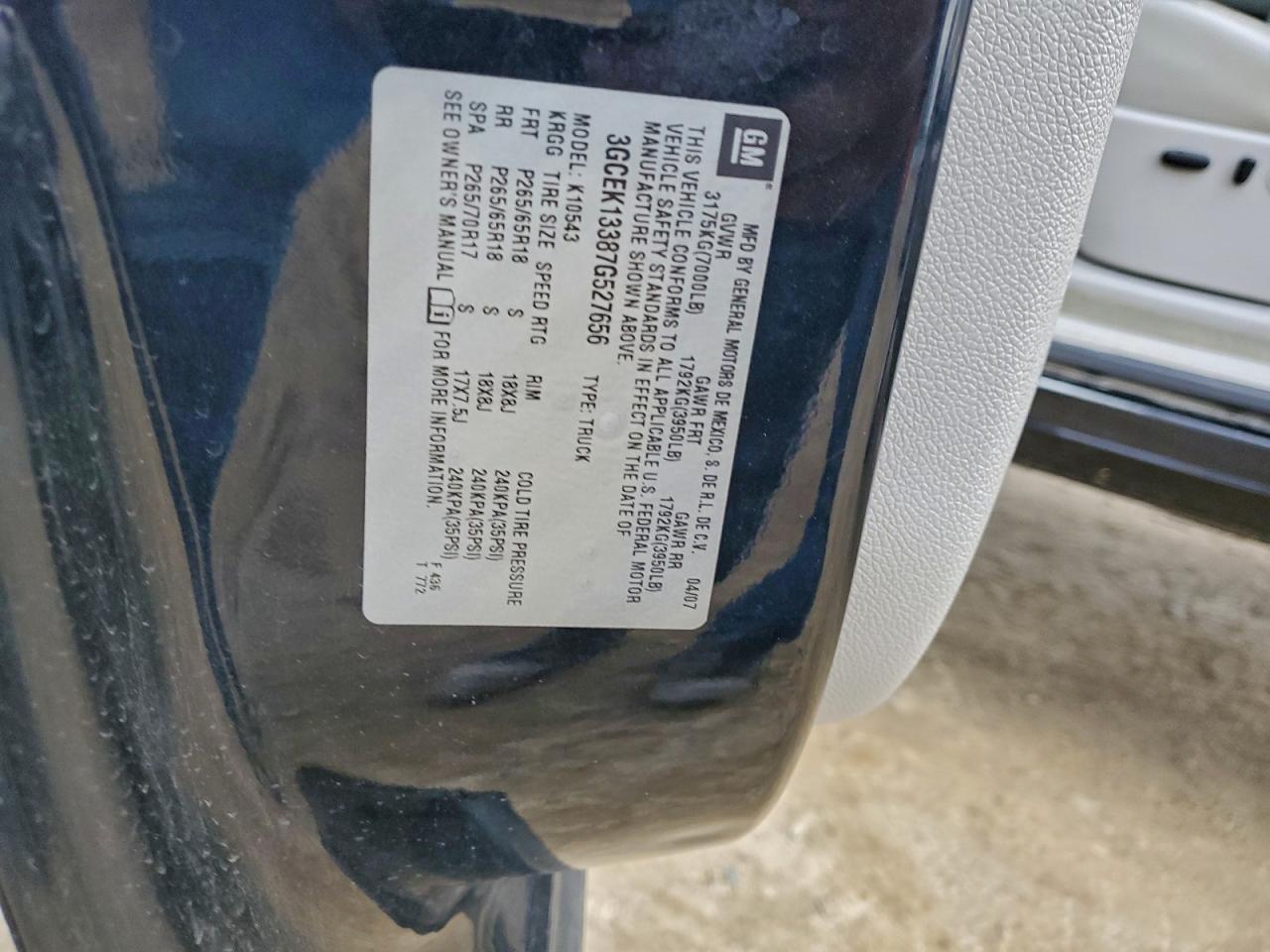 2007 CHEVROLET Silverado