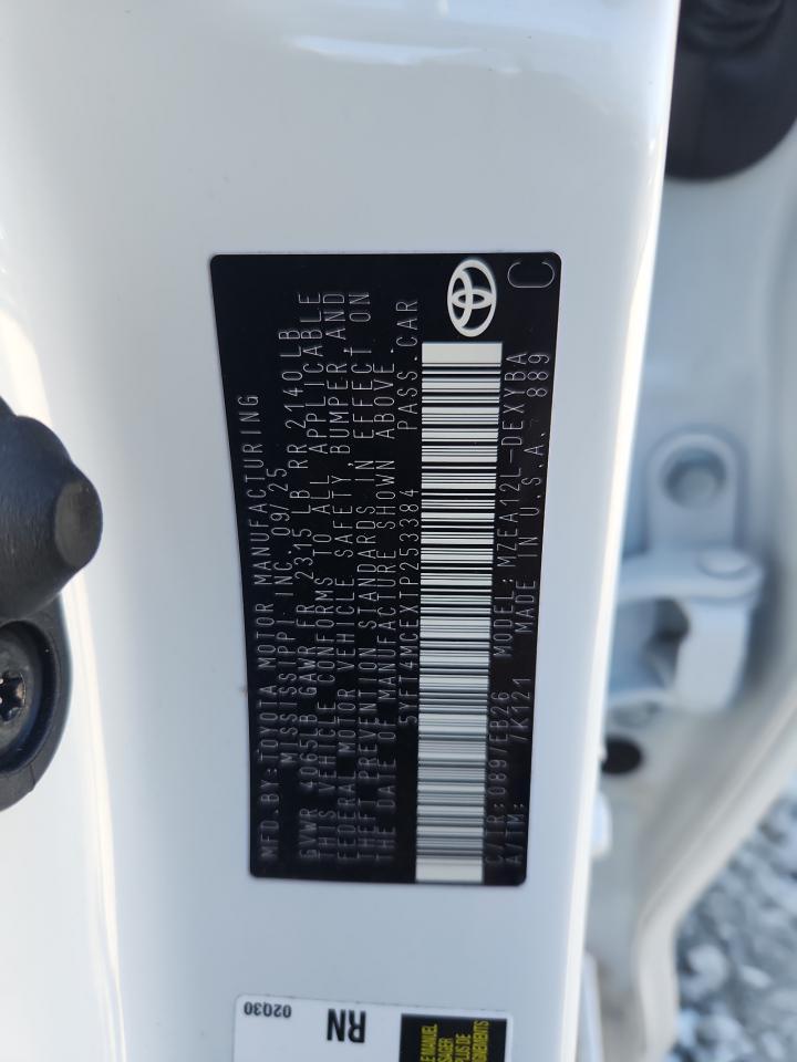 2026 TOYOTA COROLLA